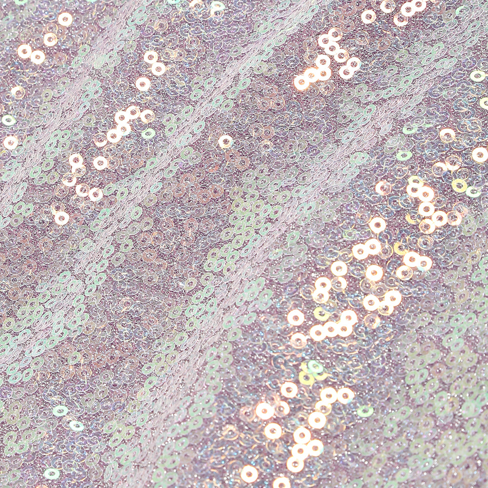 Fancy Purple Feather Sequins Dress