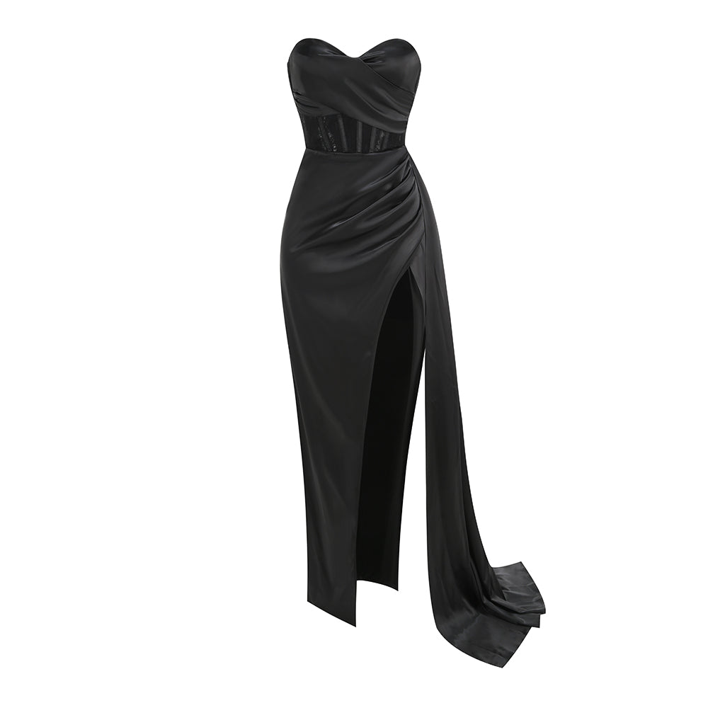 Julie Satin Gown