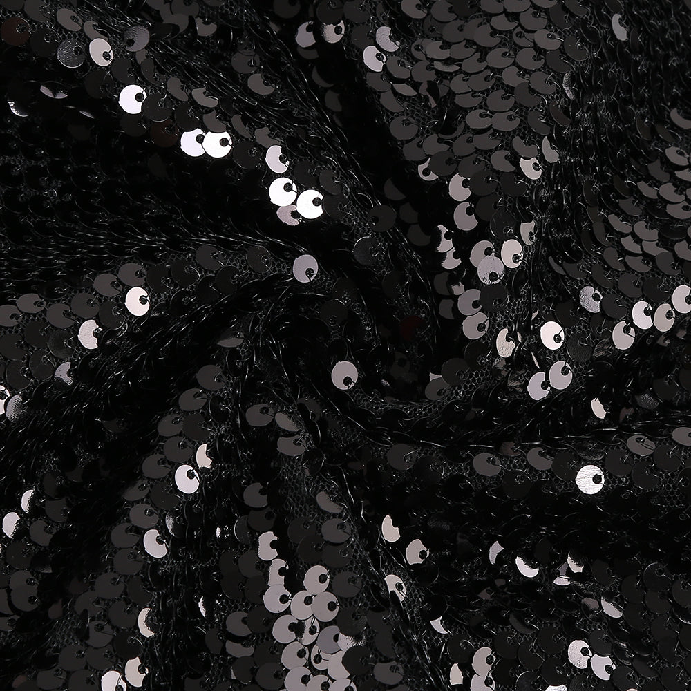 Annabelle Black Sequins Dress