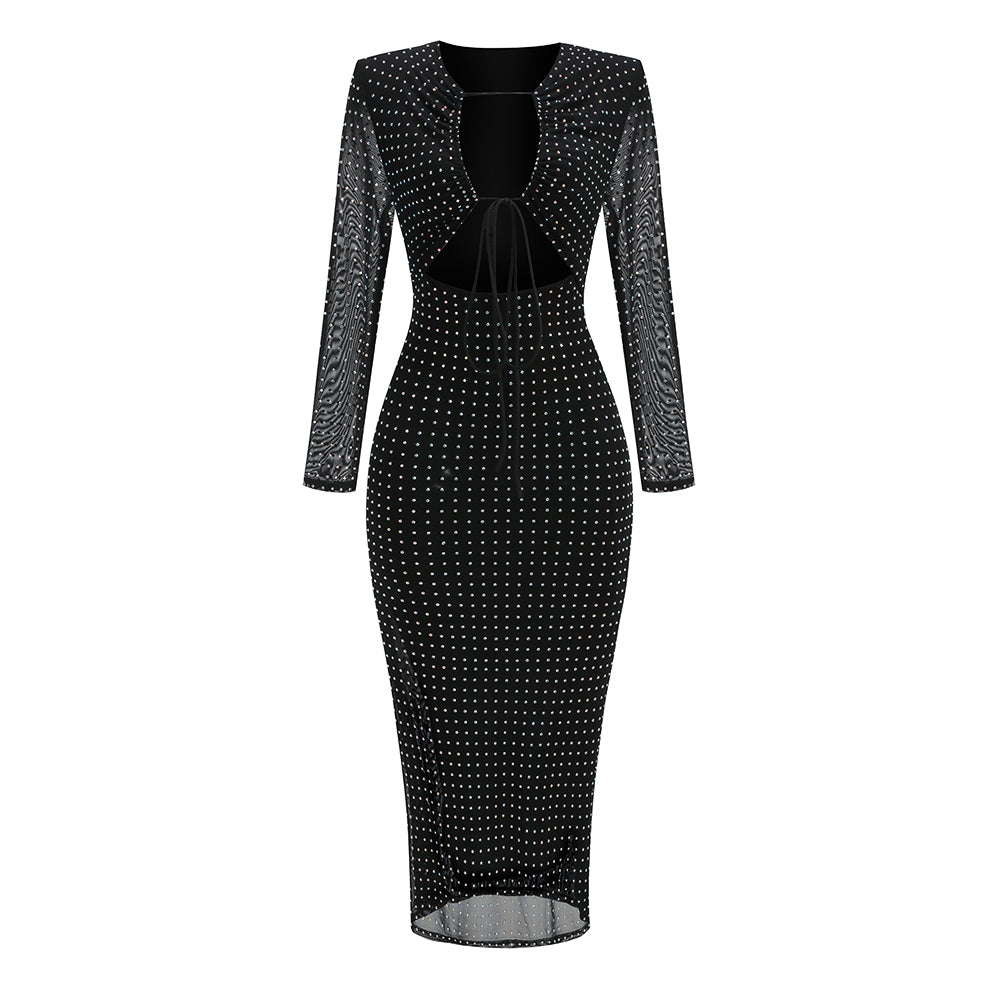 Bowie Shining Black Dress