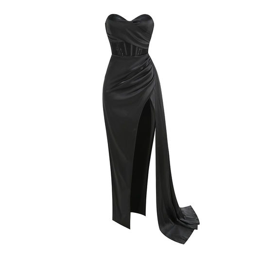 Julie Satin Gown